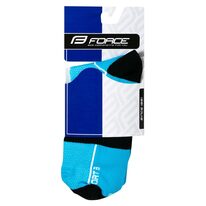 Socks FORCE Sport (blue/black) 36-41 (S-M)