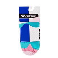 Socks FORCE STREAK (blue/pink) S-M 36-41