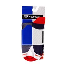 Socks FORCE STREAK (blue/red) L-XL 42-46