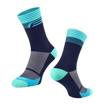 Socks FORCE STREAK (blue/turquoise) S-M 36-41