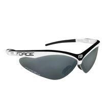 Sunglasses FORCE Air polycarbonate lenses UV 400 (black/white)