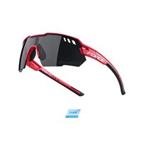 Sunglasses FORCE Amoledo black lenses (red/grey)