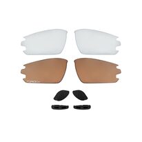 Sunglasses FORCE Calibre black mirror lenses (white)