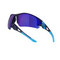 Sunglasses FORCE Calibre blue mirror lenses (blue)