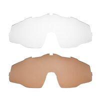 Sunglasses FORCE Everest polycarbonate lenses UV 400 (fluorescent)