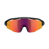 Sunglasses FORCE Everest red lenses (black, matte)