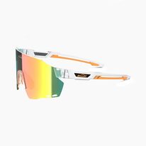 Sunglasses Magicshine WINDBREAKER (white/orange)
