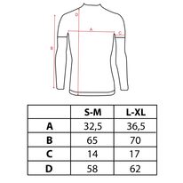 Marškinėliai / termo apatiniai FORCE Snowstorm (juodi) L-XL