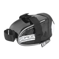 Under saddle bag FORCE Ride S 0,8l (black/white)