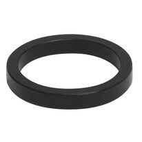 Vairo kolonėlės 28,6mm žiedas 1 1/8" 5mm (aliuminis, juodas)