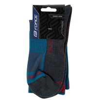Warm socks FORCE Polar (turquoise/red) L-XL 42-47