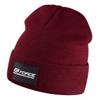 Winter hat FORCE Brand (red)