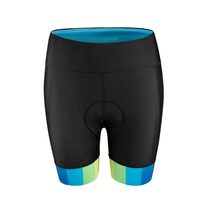 Women's shorts Force VICTORY LADY with padding (black/blue) L