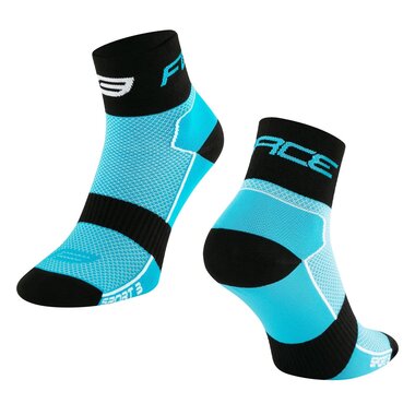 Socks FORCE Sport (blue/black) 36-41 (S-M)