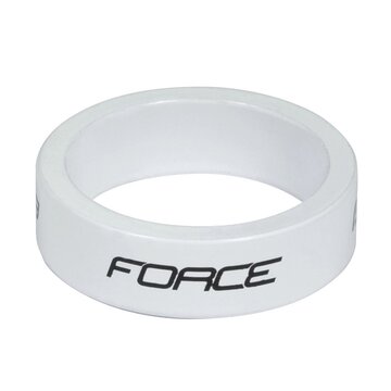 Vairo kolonėlės žiedas AHEAD 1 1/8" 10mm (aliuminis, baltas)
