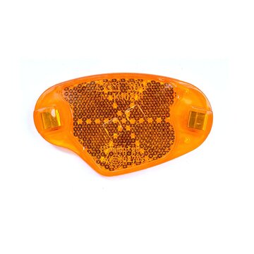 Spoke reflector 50x85mm orange