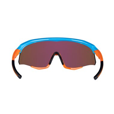 Sunglasses FORCE Sonic, blue mirror lenses (blue/orange)