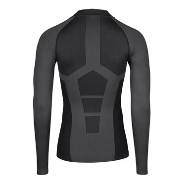 Thermal underwear jersey with long sleeves FORCE Grim (black) XS-S