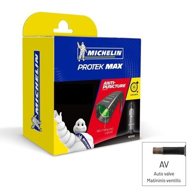 Tube MICHELIN 29x1.90/2.30 (47/58-622) AV35, PROTEK MAX with puncture protection