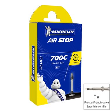 Tube MICHELIN A1 Airstop 18/25x622mm FV48