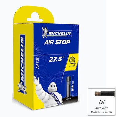 Tube Michelin AIR STOP 27,5x1.9/2.7 AUTO-SV