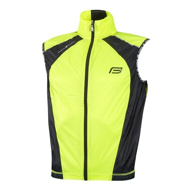 Vest FORCE V53 windproof (fluorescent/black) M