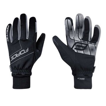 Winter gloves FORCE Artic (black) XXL