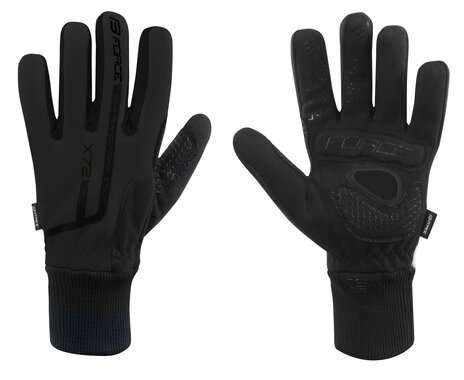 Winter gloves FORCE X72 (black) 3XL